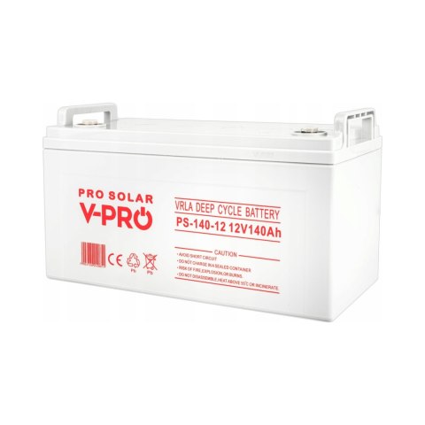 AKUMULATOR DEEP CYCLE VOLT POLSKA VPRO 140AH UPS INWERTER FALOWNIK SOLAR