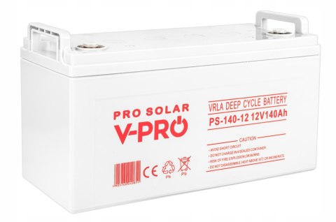 AKUMULATOR DEEP CYCLE VOLT POLSKA VPRO 140AH UPS INWERTER FALOWNIK SOLAR
