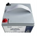 AKUMULATOR LITOWY LiFePO4 12.8V 33Ah (30A) LEKKI FOTOWOLTAIKA ALARMY UPSY