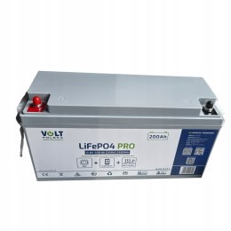 AKUMULATOR LiFePO4 BMS DO ŁODZI KAMPERA PANELI MATA GRZEWCZA 200Ah 12V 200A