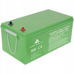 AZO Akumulator LiFePO4 LP12-400 400Ah 12V 150A BMS Bluetooth mata grzewcza