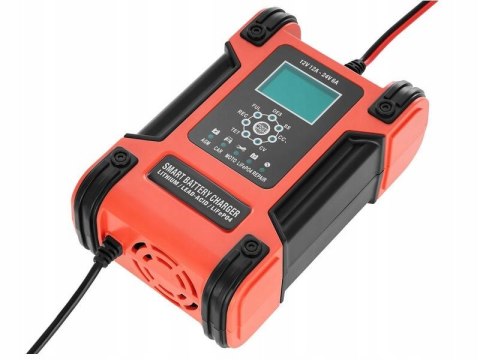 AZO ŁADOWARKA PROSTOWNIK BC-12 12V 12A / 24V 6A WET AGM ŻEL LiFePO4 GEL