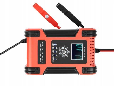 AZO ŁADOWARKA PROSTOWNIK BC-12 12V 12A / 24V 6A WET AGM ŻEL LiFePO4 GEL