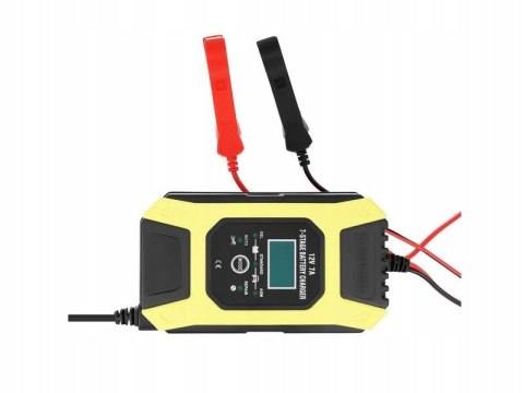 AZO ŁADOWARKA PROSTOWNIK BC-7 12V 7A 7 stopni ładowania WET AGM ŻEL