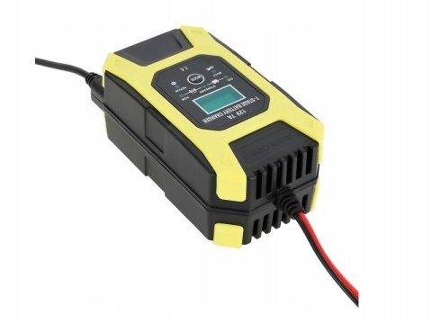 AZO ŁADOWARKA PROSTOWNIK BC-7 12V 7A 7 stopni ładowania WET AGM ŻEL