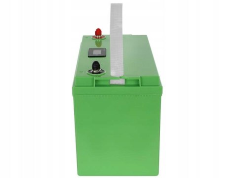 Akumulator LiFePO4 LP12-100 100Ah 12V 100A AZO DIGITAL Z EKRANEM LCD ŁODZI