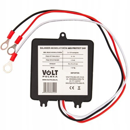 BALANSER STABILIZATOR NAPIĘCIA AKUMULATORÓW POŁĄCZONYCH SZEREGOWO 24V