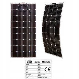 ELASTYCZNY FLEXI PANEL SOLARNY FOTOWOLTAICZNY ELASTYCZNY 12V 140W FLEX VOLT