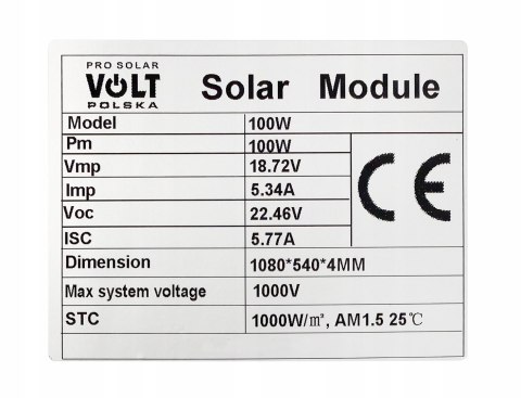 ELASTYCZNY PANEL SOLARNY 100W 18V 12V FOTOWOLTAICZNY VOLT POLSKA FLEX FLEXI