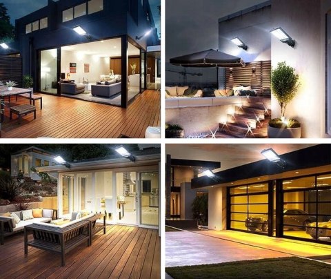 Lampa solarna VOLT POLSKA JOCKER 120 panel 12W 12.000mAh pilot