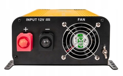 PRZETWORNICA NAPIĘCIA VOLT POLSKA SINUS 4000 DC AC 12V 230V Z PILOTEM LCD