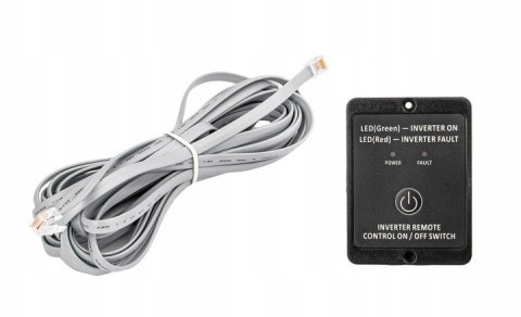 PRZETWORNICA NAPIĘCIA VOLT POLSKA SINUS 4000 DC AC 12V 230V Z PILOTEM LCD