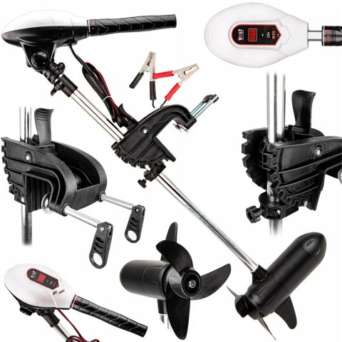 SILNIK ELEKTRYCZNY 770W 12V ZABURTOWY DO ŁODZI ŁÓDEK VOLT POLSKA WICHER 70