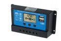 SOLARNY REGULATOR ŁADOWANIA PWM LCD USB 12/24V 10A