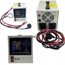 ZASILACZ AWARYJNY UPS LIFEPO4 VOLT POLSKA SINUS PRO 850 E PLUS 12/230V MENU