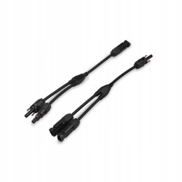 ZŁĄCZE MC4 TRÓJNIK KOMPLET PARA MĘSKI/ŻEŃSKI DO POŁĄCZENIA RÓWNOLEGŁEGO