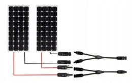 ZŁĄCZE MC4 TRÓJNIK KOMPLET PARA MĘSKI/ŻEŃSKI DO POŁĄCZENIA RÓWNOLEGŁEGO
